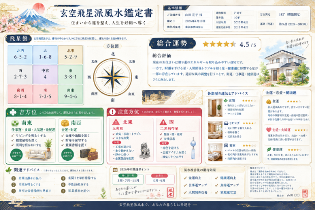 鑑定書サンプル